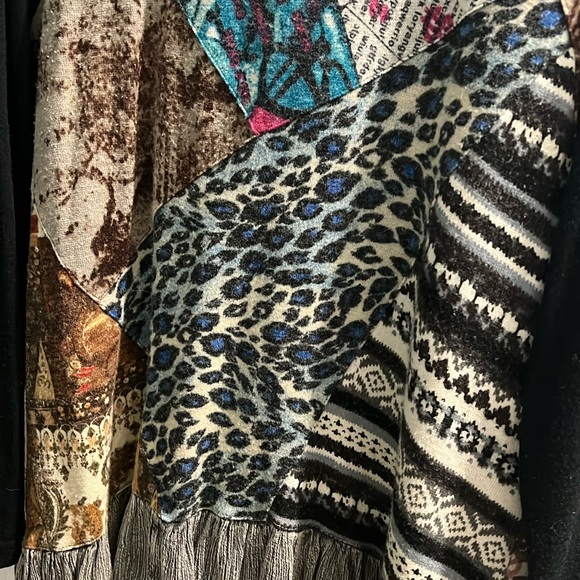 Sacred Threads Ruffled Tunic/ Sweater - Picture 3 of 6